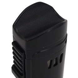 GERMANUS Feuerzeug Jetflame VIII in Schwarz für Kerzen, Metall, Schwarz