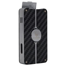 GERMANUS Feuerzeug Jetflame Carbon und Vollmetall, für Kerzen und Outdoor