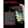 WANBRO 4 Stück Jetflame Feuerzeug, Winddichte Sturmfeuerzeug, Butan Gas nachfüll, Mini Fackel Feuerzeuge für Kerze, Kamin  Ga
