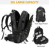ENJOHOS 30L Militär Rucksack - Taktischer Reiserucksack mit 30L Volumen und Survival Daypack-Funktion für Trekking, Klettern,