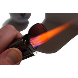 GERMANUS Jetflame Feuerzeug mit 4 Flammen