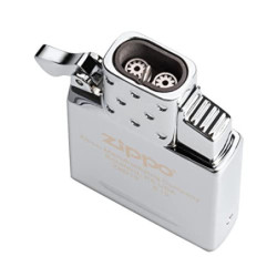 Zippo 18795 Butane Lighter Insert-Double Torch-Empty Gaseinsatz-2006816, Stahl
