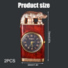 Magic Double Jet Flame Feuerzeug, 2 Stück Crocodile Lighter Sturmfeuerzeug Coole Feuerzeuge Windproof Dual Arc Lighter Refill