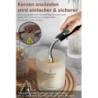 Eletorot Stabfeuerzeug Lichtbogen Feuerzeug Elektrisch - Lang Elektrisches Feuerzeug USB Aufladbar Winddichte für Yankee Kerz