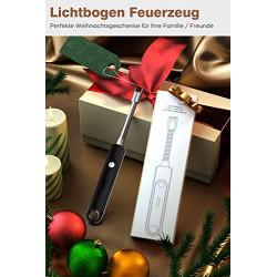Eletorot Stabfeuerzeug Lichtbogen Feuerzeug Elektrisch - Lang Elektrisches Feuerzeug USB Aufladbar Winddichte für Yankee Kerz