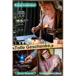 Eletorot Stabfeuerzeug Lichtbogen Feuerzeug Elektrisch - Lang Elektrisches Feuerzeug USB Aufladbar Winddichte für Yankee Kerz