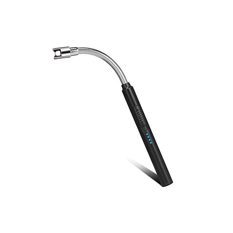 LEBEXY Lichtbogen Feuerzeug Elektrisch Stabfeuerzeug, Elektro Kerzenanzünder Aufladbar USB, Grillfeuerzeug Elektronisch Light LEBEXY Lichtbogen Feuerzeug Elektrisch Stabfeuerzeug, Elektro Kerzenanzünder Aufladbar USB, Grillfeuerzeug Elektronisch Light