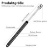 Lichtbogen Stabfeuerzeug USB Aufladbar Elektrisches Feuerzeug Lang Sicherheitsschloss Tragbare 360° Winddichte Flammenlose fü