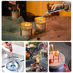 SUPRUS Lichtbogen Winddicht Flammenlos Elektrisches Feuerzeug USB Feuerzeug Wiederaufladbares Feuerzeug mit Sicherheitsschlos