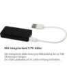 TechniSat Basics LF10 Lichtbogenfeuerzeug Sturmfeuerzeug, USB, Aufladbar, Unempfindlich gegen Wind und Nässe