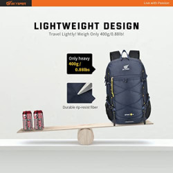 SKYSPER ISHELL 30 Faltbarer Rucksack 30L Ultra-leicht Tagesrucksack Verstaubar Daypack Wasserfest Wanderrucksack Reiserucksac