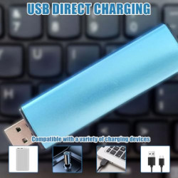 3 Stück Sturmfeuerzeug Elektronisches Feuerzeug, USB Feuerzeug Lichtbogen Feuerzeug doppelseitige Zündung USB Feuerzeuge Wied