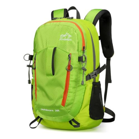 Waniki 30L Wanderrucksack Herren Damen Reiserucksack Wasserdicht Rucksack Outdoor Trekkingrucksack Leicht Groß Rucksäcke Back