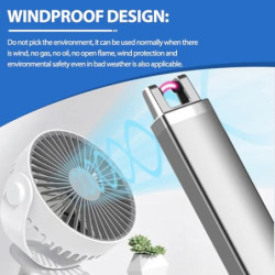 4 Stück 9,3cm Jetflamme Feuerzeug: Lichtbogen Feuerzeug Elektrisch, USB Aufladbar Feuerzeug mit Sicherheitsschloss, Flammenlo