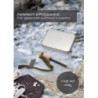 Lambda Coffee Feuerstahl Inkl. Metalldose zum Zunder sammeln & Kienspan I Magnesium Feuerstarter mit Holzgriff & Paracord I I