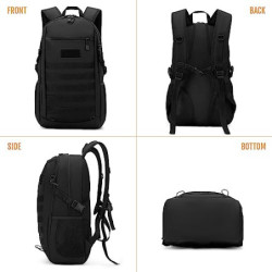 HUNTVP 30L Militär Rucksack MOLLE Wanderrucksack taktischer Rucksack Schultasche Wasserabweisend Daypack Studenttasche Unitas