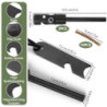 2Pcs Feuerstahl Feuerstein Survival, Autdoor Ausrüstung Set Zündungen Feuerstarter Fireflint Magnesium Feuerzeuge Für feuerst