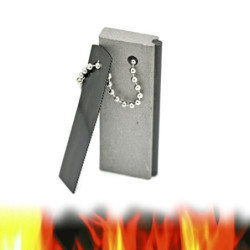 Grenhaven Medium Feuerstein Block Feuerstahl 1.500 Zündungen 7,5 cm Magnesium Feuerstarter Feuerzeug Flint Stone Fire Steel O