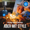 AVENTURIS® Feuerstahl XXL Der ultimative Outdoor Survival Firestarter Camping & Bushcraft Vielseitiger feuerstahl Outdoor, Zu