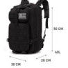 Tiangi 30L Militärischer Taktischer Rucksack für Herren und Damen, Rucksack für Wandern Militär Taktisch Trekking Reisen Camp