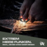 ODENWOLF Feuerstahl Outdoor Halskette - Firestarter Magnesium als Anhänger - Feuerstahl Klein ideal geeignet für Survival und