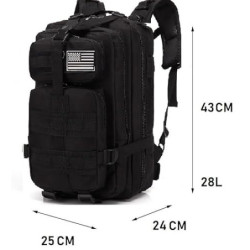 Tiangi 30L Militärischer Taktischer Rucksack für Herren und Damen, Rucksack für Wandern Militär Taktisch Trekking Reisen Camp