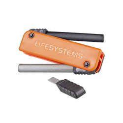 Lifesystems Dual-Aktion Outdoor Feuer Starter - Magnesium Ferrocium Stab mit Edelstahl Striker für Camping, Survival und Bush