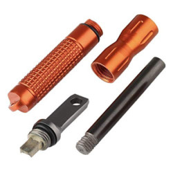 Jzhen Feuerstahl Outdoor, Feuerstein Survival Extrem Starker Funkenflug, Feuerstarter mit Seil Feuerstahl Set für Camping, Ou