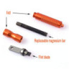 Jzhen Feuerstahl Outdoor, Feuerstein Survival Extrem Starker Funkenflug, Feuerstarter mit Seil Feuerstahl Set für Camping, Ou