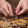 Jzhen Feuerstahl Outdoor, Feuerstein Survival Extrem Starker Funkenflug, Feuerstarter mit Seil Feuerstahl Set für Camping, Ou