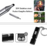 PSKOOK Survival Fire Starter Kit Store Feuerstarter Kit Premium Magnesium Ferrocium Rod Feuerstahl Erste Hilfe Kit- Enthält F