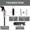 John Lossag-Feuerstahl Outdoor Set - Feuerstein, Kienspan, Überlebensausrüstung für Camping