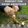John Lossag-Feuerstahl Outdoor Set - Feuerstein, Kienspan, Überlebensausrüstung für Camping
