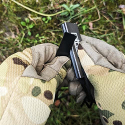 Mitsch 1x Feuerstein Feuerstahl aus Magnesium Feuerstein Outdoor Bushcraft Survival Ausrüstung Magnesiumblock leicht Wandern 