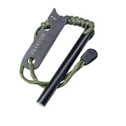 Survival-Werkzeug, Feueranzünder, Ferro-Ruten-Feuerstarter-Set und Rucksackreisen, Multifunktionswerkzeug, Feuerstarter, Surv