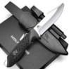 Wolfgangs W-KIDS - Schnitzmesser Kinder mit Süßem Kindermesser Führerschein - Outdoor Kinder Messer Set mit Scheide und Feuer