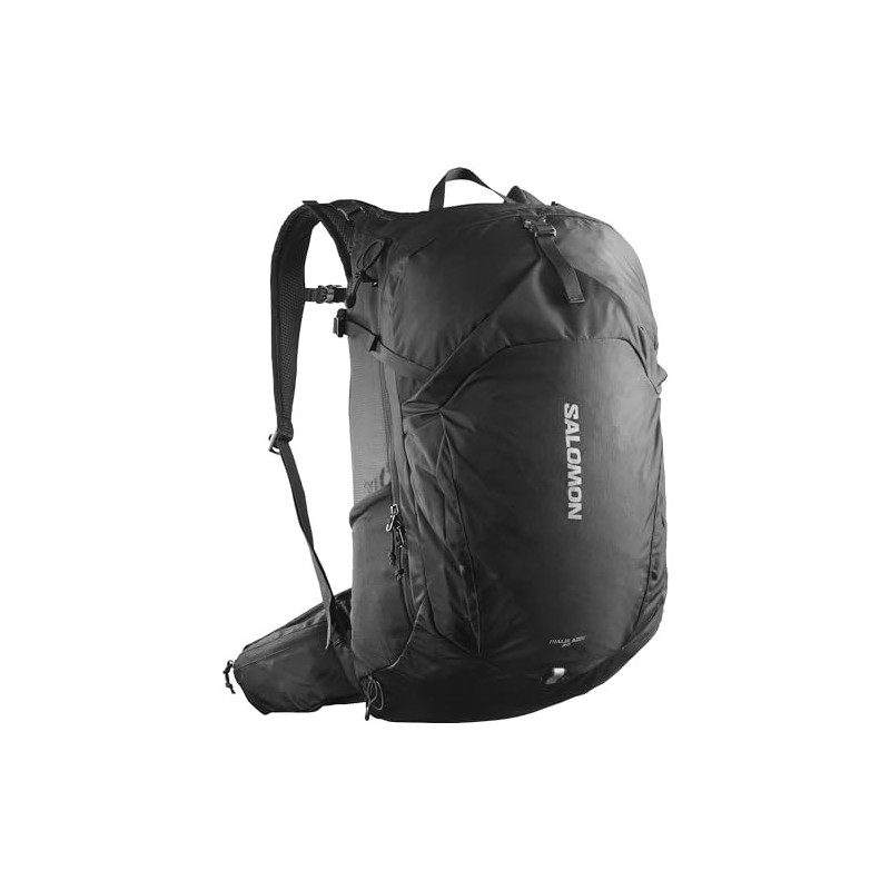 Salomon Trailblazer 30 Unisex-Wanderrucksack, Vielseitig, Einfach zu benutzen, Bequem und leicht, Schwarz Salomon Trailblazer 30 Unisex-Wanderrucksack, Vielseitig, Einfach zu benutzen, Bequem und leicht, Schwarz