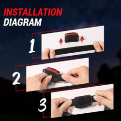 Winzwon USB Wiederaufladbare LED Stirnlampe Kopflampe, Wasserdicht Leichtgewichts Mini stirnlampen Perfekt fürs Laufen, Jogge