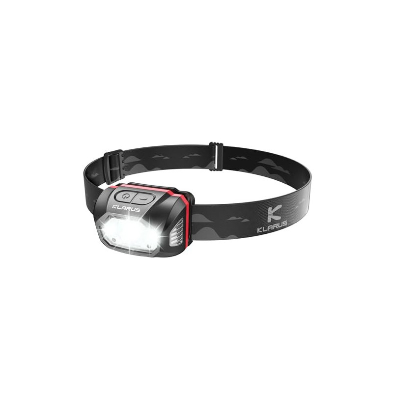 klarus HM1 440 Lumen wiederaufladbare Gestensensor Stirnlampe Kopflampe, 5 Modi 70 Stunden Laufzeit, IPX6 wasserdichtes LED S klarus HM1 440 Lumen wiederaufladbare Gestensensor Stirnlampe Kopflampe, 5 Modi 70 Stunden Laufzeit, IPX6 wasserdichtes LED S