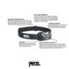 PETZL Wiederaufladbar - Stirnlampe ACTIK CORE - Unisex, Grau, Einheitsgröße