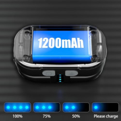 Stirnlampe aufladbar LED kleine Kopflampe 4000 Lumen Taschenlampe Hohe Lumen Superhell Stufenlos Dimmbar mit 8 Modi Leselicht