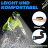 Sogdeco Stirnlampe LED Wiederaufladbar, 2 Stück 230° Weitwinkel 7 Modi Superhelle Stirnlampe, 22 Stunden Laufzeit, Sensor und