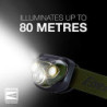 Energizer Stirnlampe LED, Superhelle Kopflampe für Camping, Outdoor und Wandern, Batterie Enthalten, Waldgrün, Forest Green: 