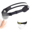 Stirnlampe LED Wiederaufladbar USB, Sensor Kopflampe Headlight mit 5 Lichtmodi Superhell Stirnlampen 600 Lumen IPX4 Sport-Sti
