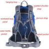 EGOGO 30L Wasserdicht Wanderrucksack Camping Rucksack mit Regenschutz Laufen Radfahren im Freien S2310  Blau 