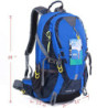 EGOGO 30L Wasserdicht Wanderrucksack Camping Rucksack mit Regenschutz Laufen Radfahren im Freien S2310  Blau 