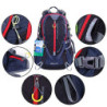 EGOGO 30L Wasserdicht Wanderrucksack Camping Rucksack mit Regenschutz Laufen Radfahren im Freien S2310  Blau 