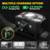 Hyted Stirnlampe LED Wiederaufladbar, 2 Stück 2000 Lumens Superhell Sensor Stirnlampe mit 10 Lichtmodi, IPX5 Wasserdicht LED 