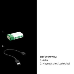 Ledlenser H19R Core Stirnlampe LED, 3500 Lumen, aufladbarer Lithium Akku, mit Rotlicht, wasserdicht IP67, Constant Light, Leu