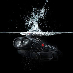 Ledlenser H19R Core Stirnlampe LED, 3500 Lumen, aufladbarer Lithium Akku, mit Rotlicht, wasserdicht IP67, Constant Light, Leu